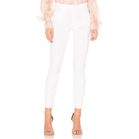 MOTHER Denim - MOTHER Looker Ankle Fray in Glass Slipper